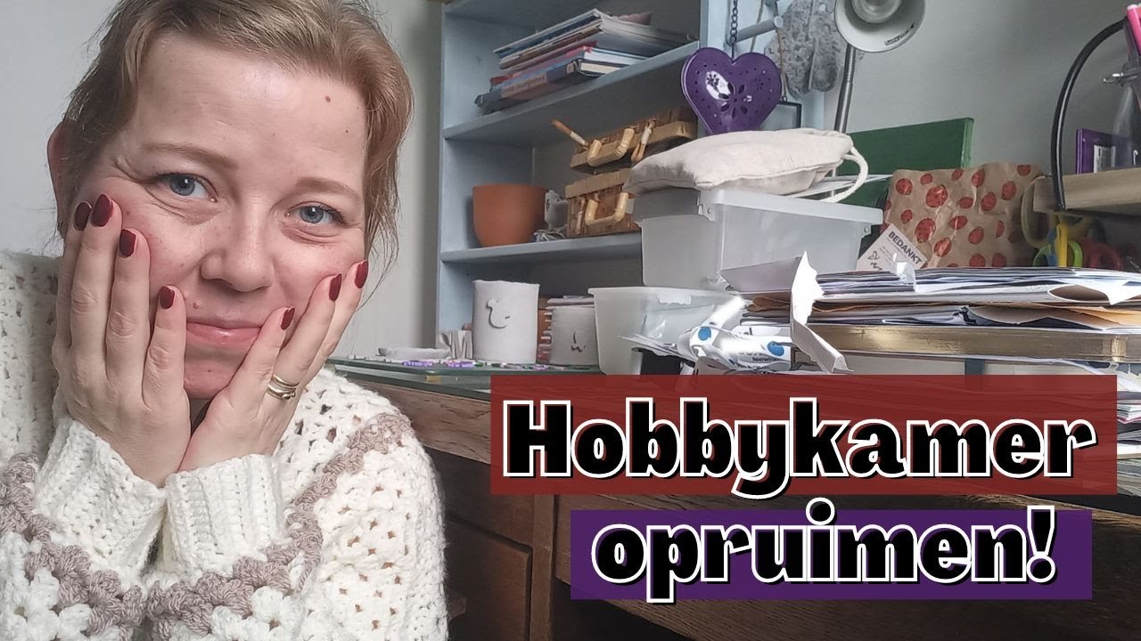 Opgeruimd het nieuwe jaar in - hobbykamer opruimen