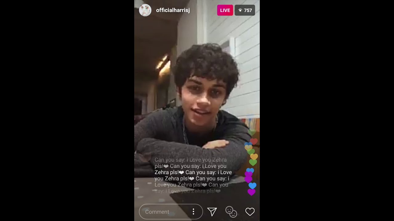 HARRIS J INSTAGRAM LIVE SUNDAY 17 MARET part 1