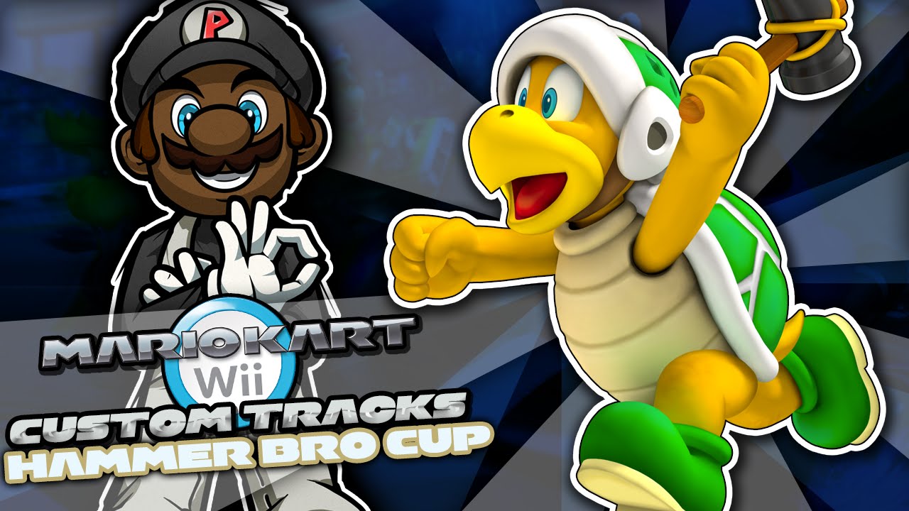 Mario Kart Wii Custom Tracks: Pac-Man Mod | Hammer Bro Cup (Season 2)