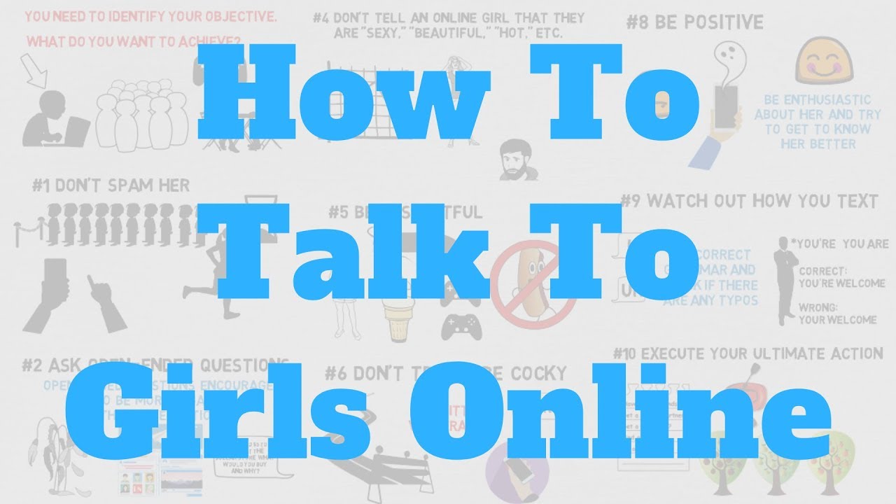 How To Talk To A Girl Online