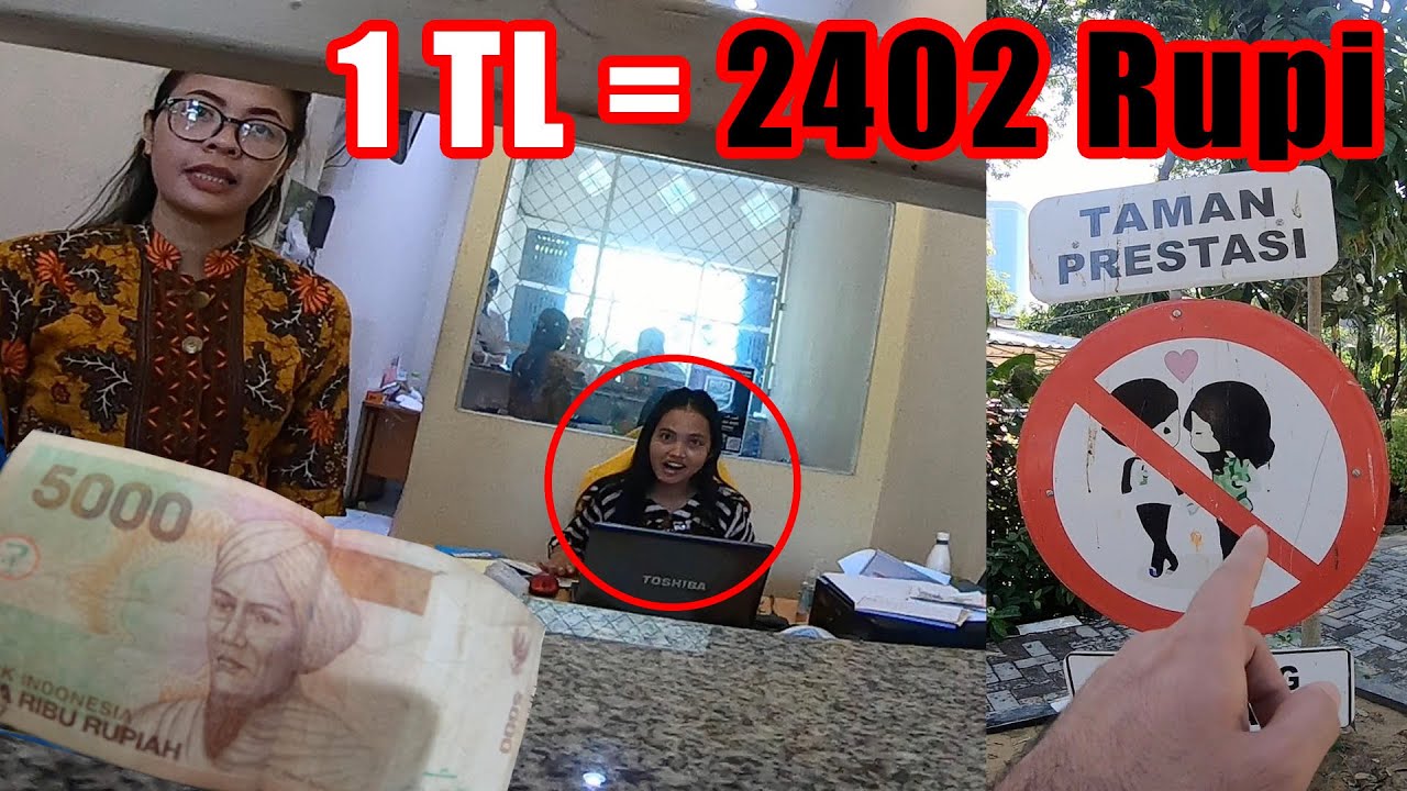 Endonezyalı Gibi BİR GÜN GEÇİRMEK !! (1 LİRA = 2402 Rupi) ~170