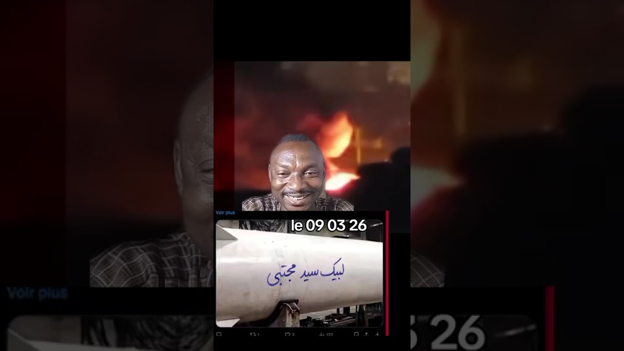 Le niveau guide suprême iranien a salué l'Israël hier nuit