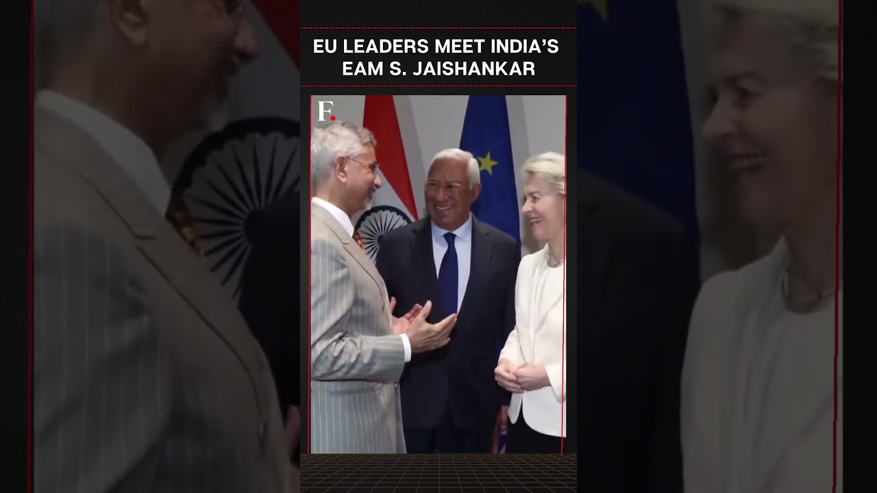 #FirstpostNews: EU Leaders Meet EAM Jaishankar During Official India Visit | N18G