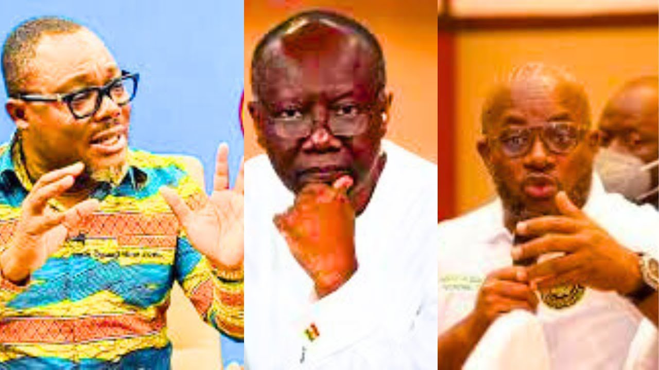 Professor Gyampo Cl@shes With NPP's Egyapa Mercer On Live Television Over Ken Ofori Atta Detention