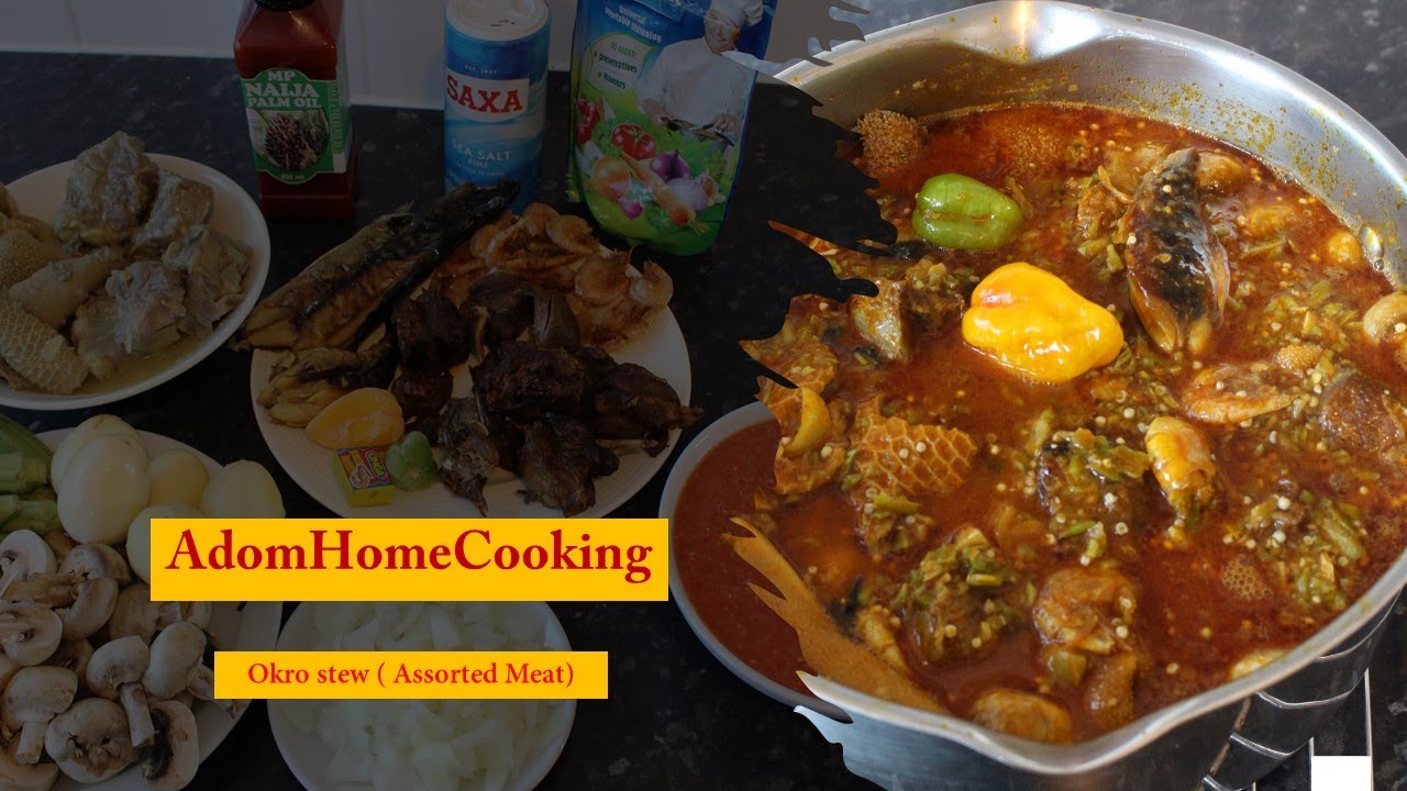 Try This Okro Stew With Assorted Meat.# okrostewtowhetyourappetite