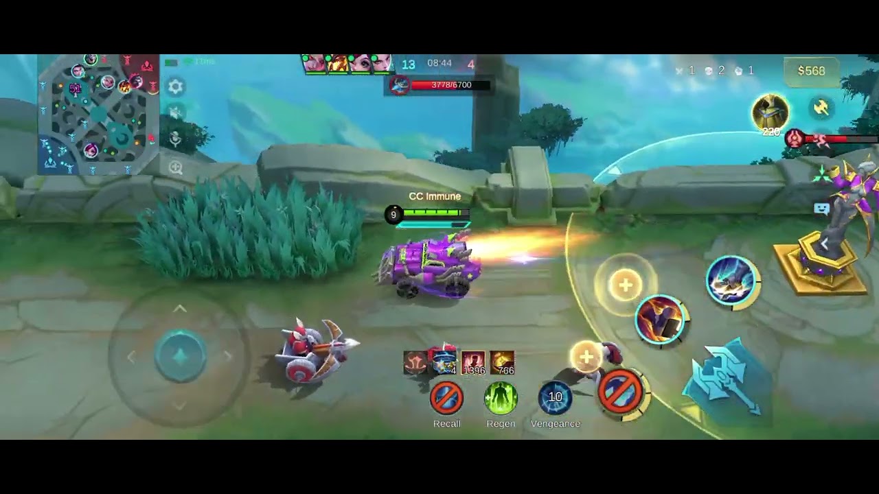 Hahaha takbohan mga mm sa akin #mobile legend 