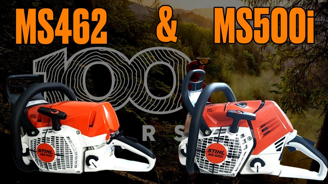 Новые Stihl MS462 и MS500i на доработке.