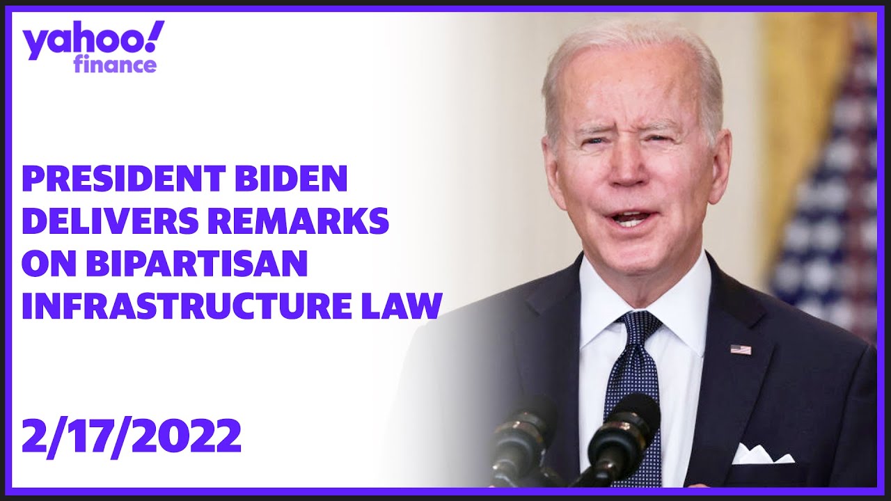 President Biden delivers remarks on Bipartisan Infrastructure Law