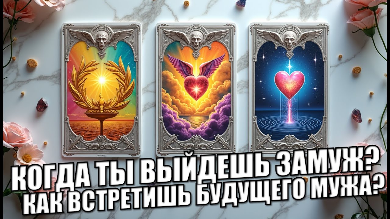 💍💖 КОГДА Я ВЫЙДУ ЗАМУЖ? КАК ВСТРЕЧУ БУДУЩЕГО МУЖА? ЧТО НАС ЖДЁТ? Таро расклад на судьбу любви! ✨💑
