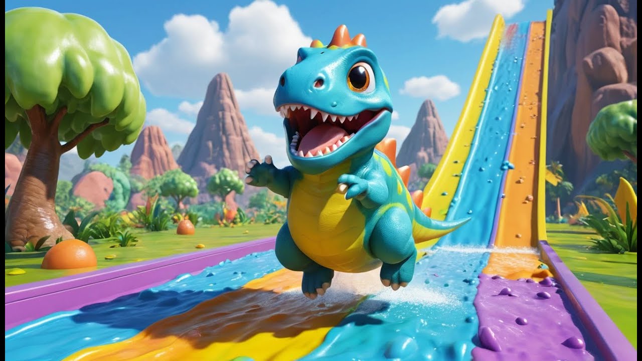 Roblox Dino Baby Roars Inside the Obby | Fun Nursery Rhymes for Kids Songs Playtime