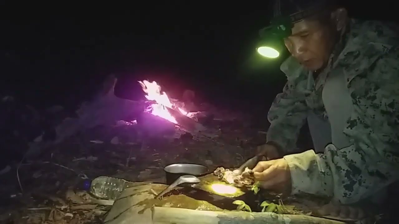ลุ้ยป่าคนเดียวอยามกับดักหมูป่า