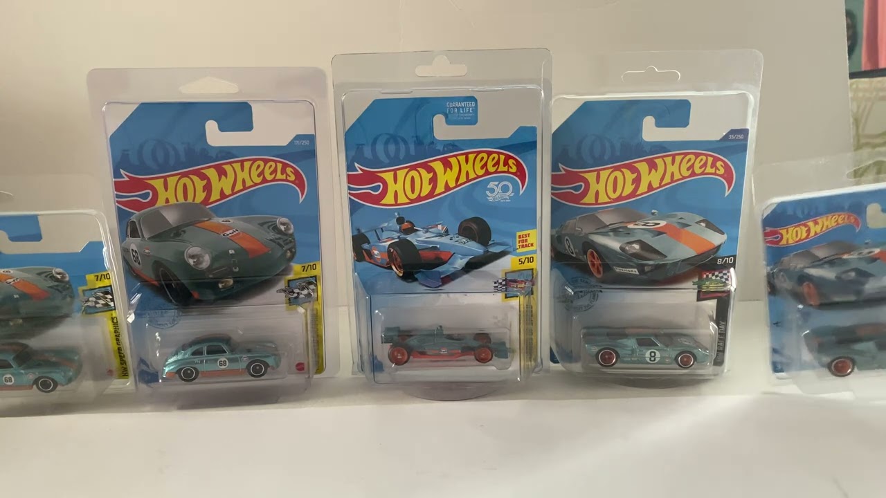 Colección Súper Treasure Hunt GULF  Hotwheels