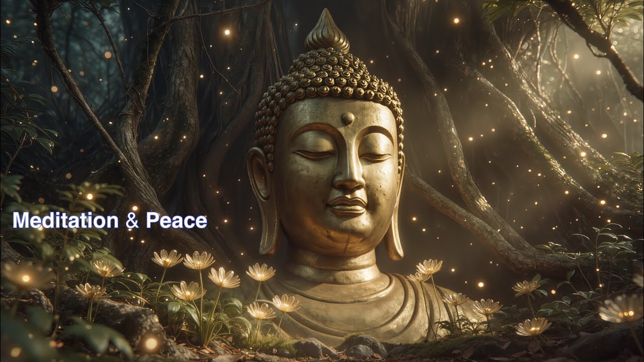 Peaceful Flute Meditation🌿Relaxing Nature  Flute Music for Calm Mind/Deep Sleep & Healing