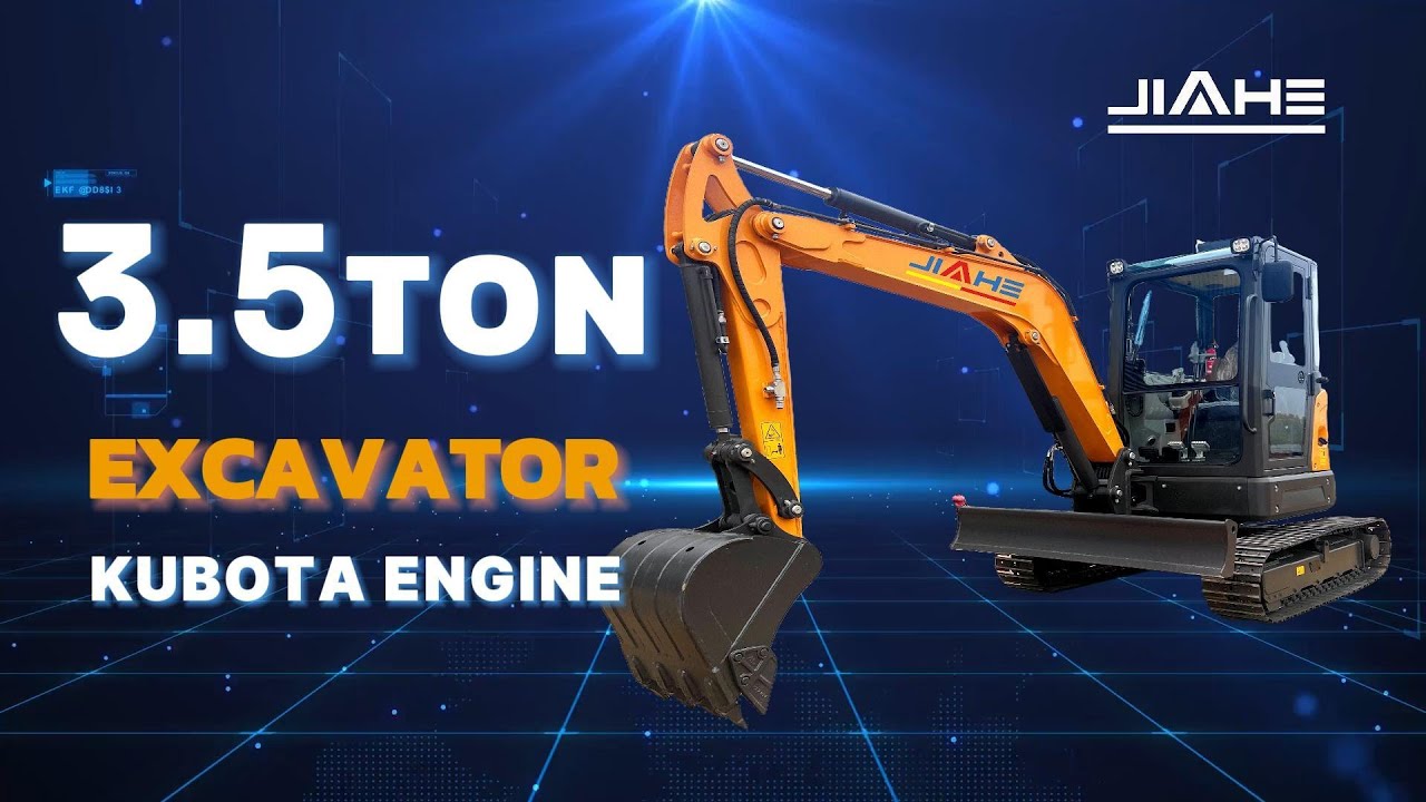 【Kubota Euro V and EPA 4 Engine Excavator】