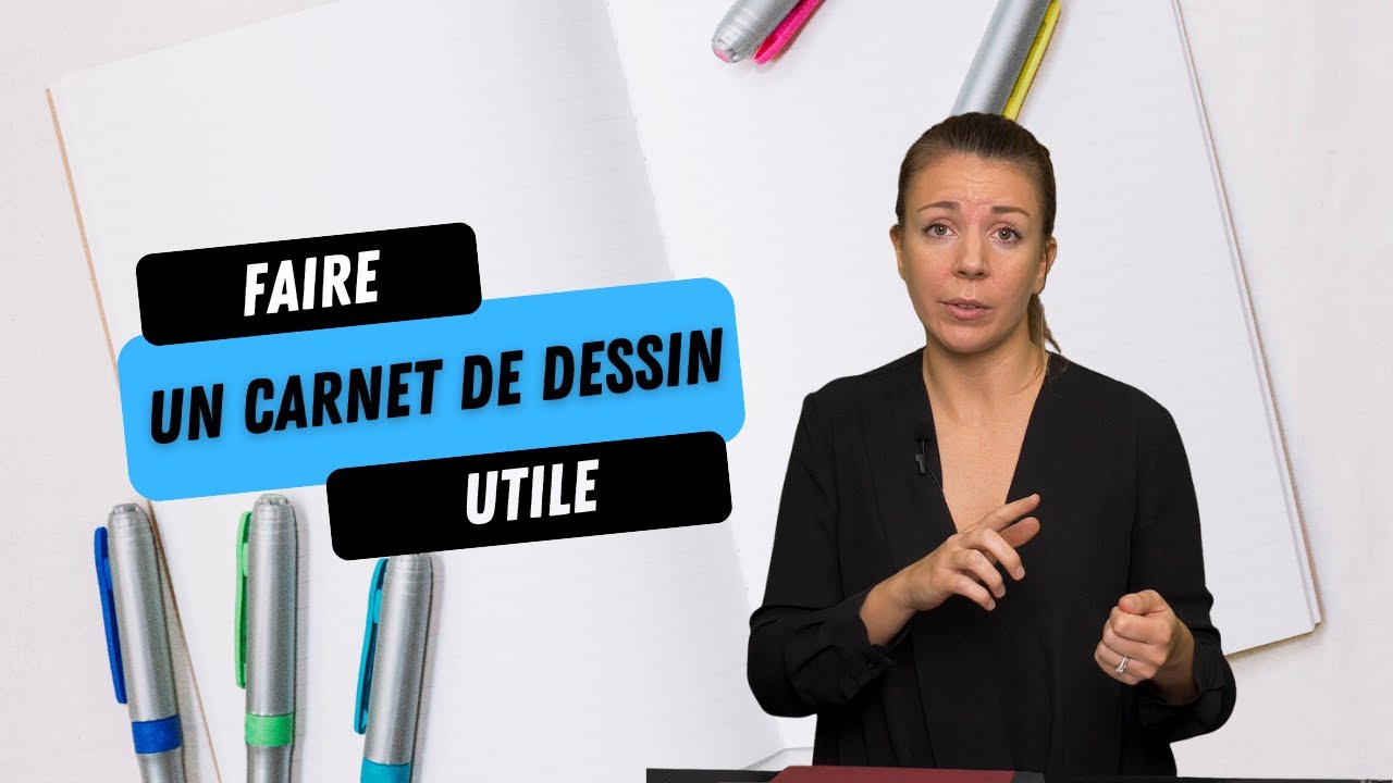 Faire un carnet de dessin UTILE ✏️ - Astuce Dessin