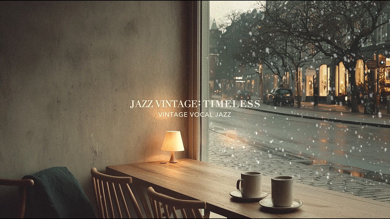 [Playlist] Кафе у заснеженного окна, в объятиях снегопада и теплого света | Vintage Jazz · Winter