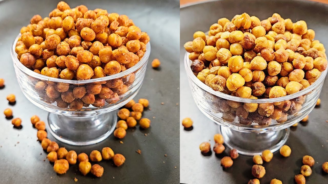 [병아리콩 간식] 실패 없이 맛있게! 이 영상 하나면 완벽해요✨#병아리콩간식 #에어프라이어요리 #건강간식