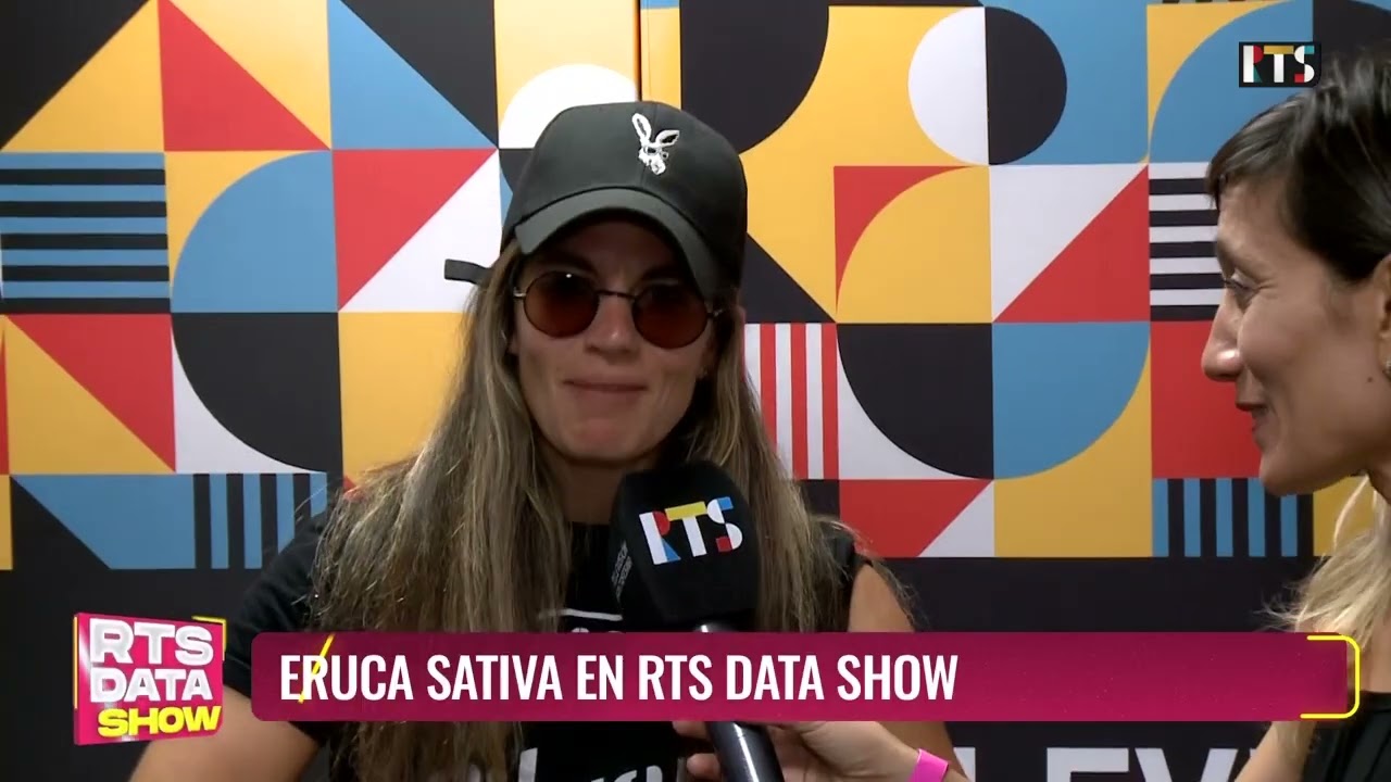 ERUCA SATIVA Y UN SHOW INOLVIDABLE | Lula Bertoldi junto a su mamá en RTS Data Show