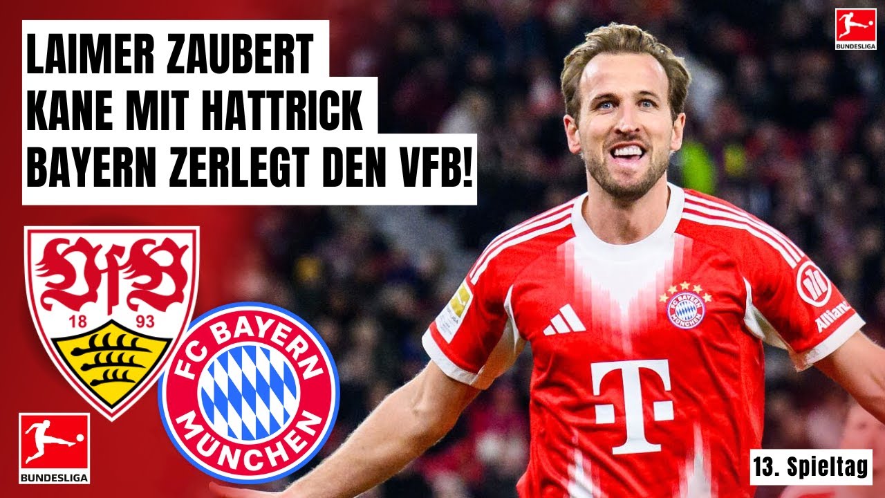 VfB Stuttgart - FC Bayern M&uuml;nchen (0-5) Highlights | Bundesliga 2025/26 stuttgart bayern