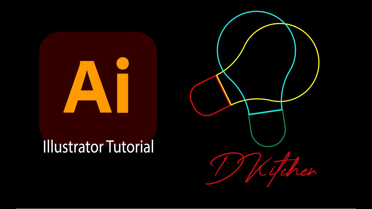 Illustrator Tutorial - Easy way l Make Bulb Tricks l Lesson