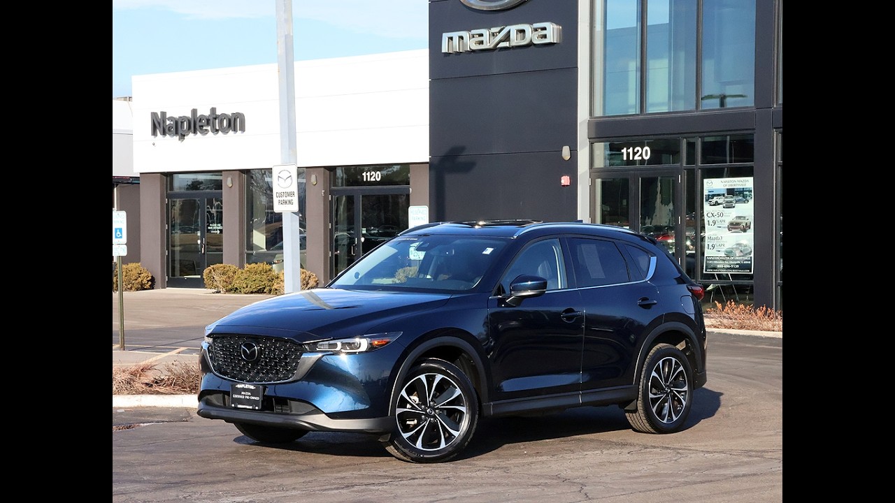 2023 Mazda CX5 2 5S Premium Awd Certified 25987A at Napleton Mazda Libertyville