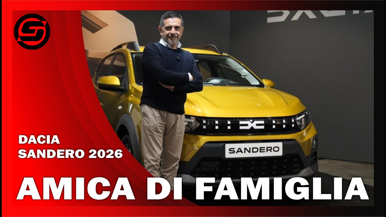 NUOVA DACIA SANDERO 2026 | Concreta ed intelligente