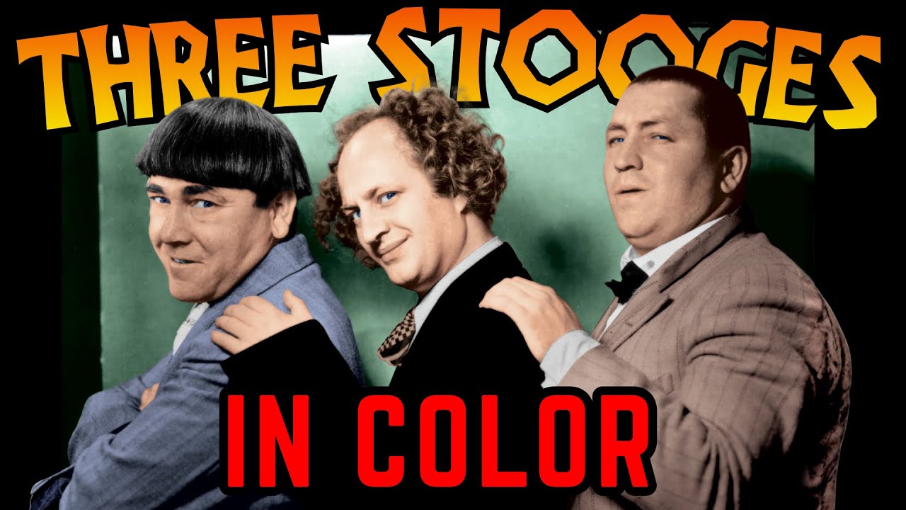 THREE STOOGES Marathon: In COLOR!