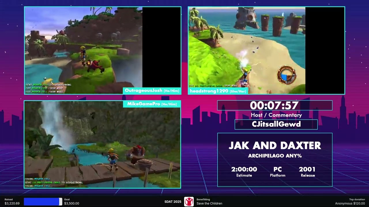 SDAT 2025: Jak and Daxter by @headstrong1290, @OutrageousJosh, and @MikeGamePro