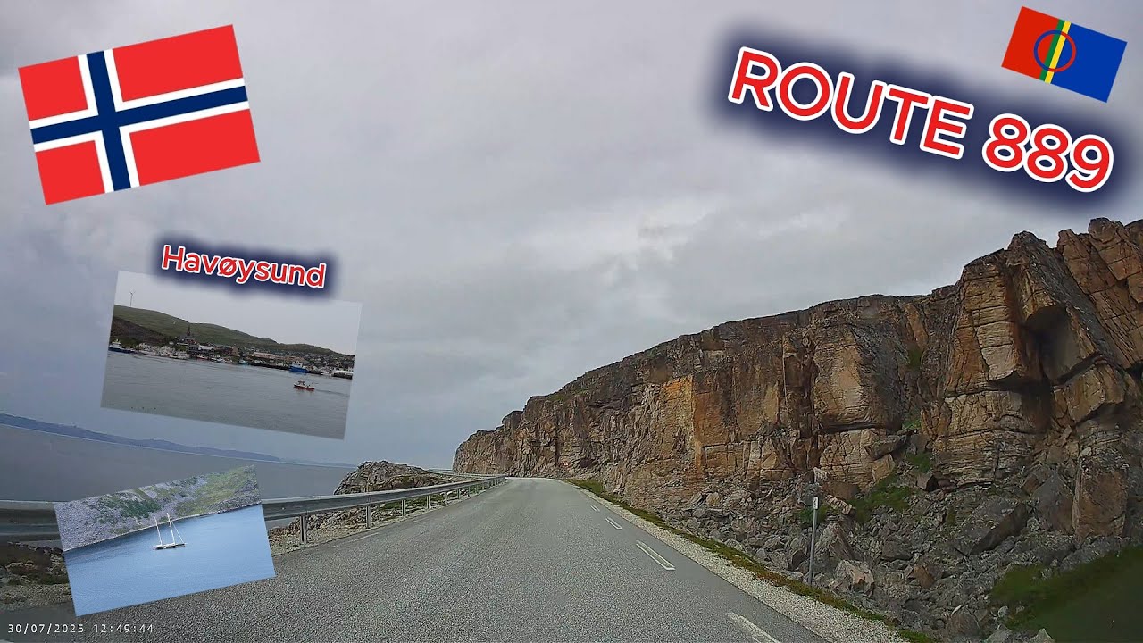 ROUTE 889 et HAVOYSUND - Norvège #25