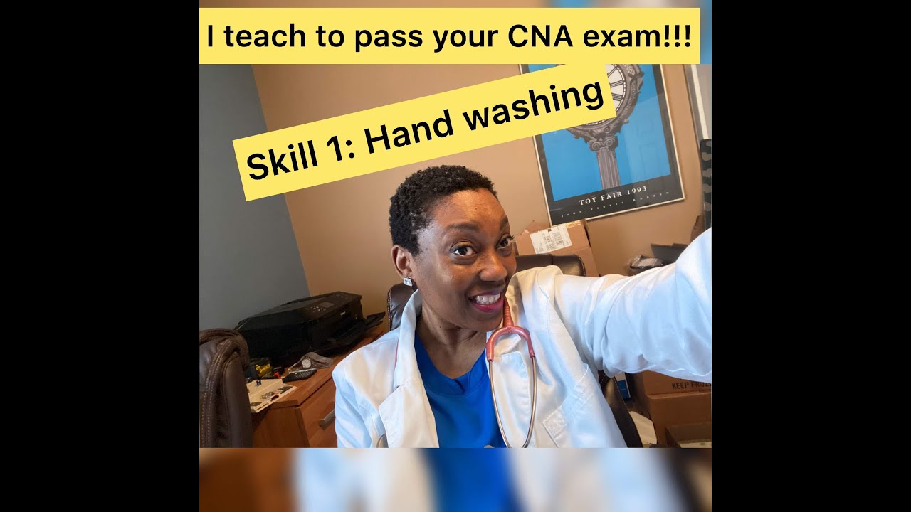 Nurse Amy teaches Ohio STNA SKill 1: hand washing