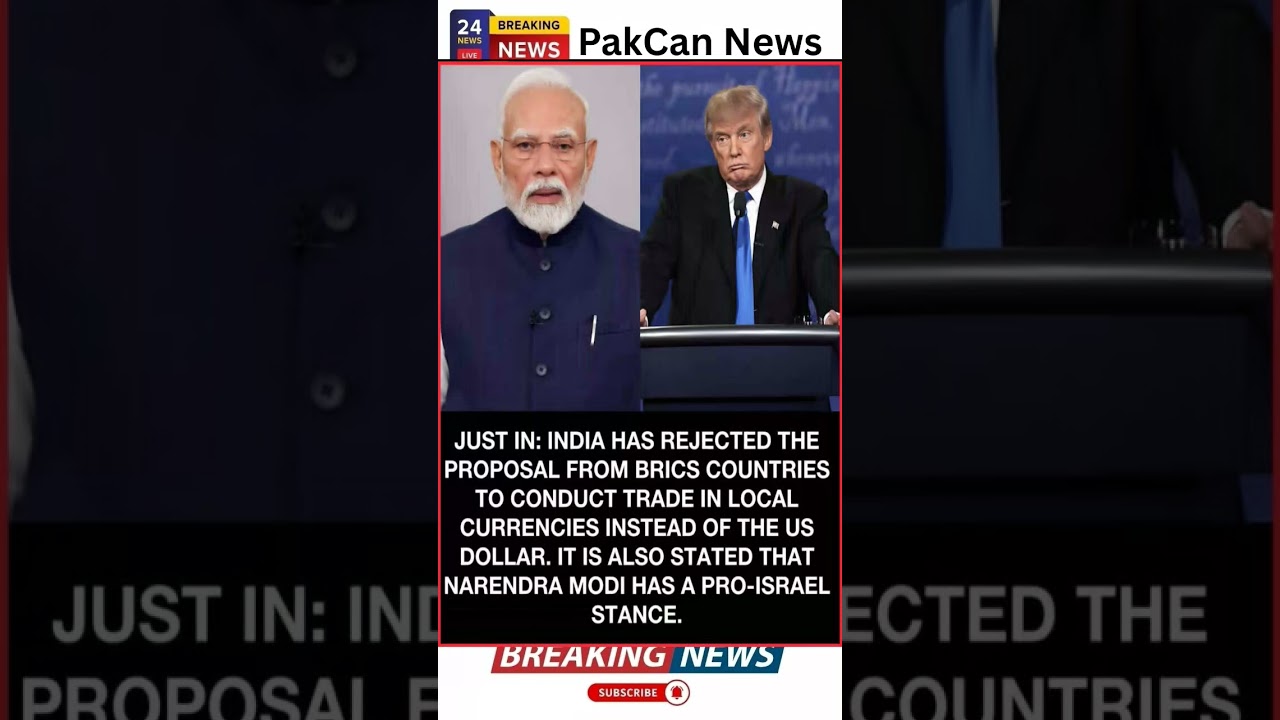 Reports Suggest India Remains Cautious on BRICS Currency Plans | PakCan News