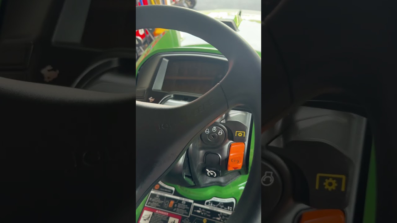 Lesson 1: Starting the John Deere X758