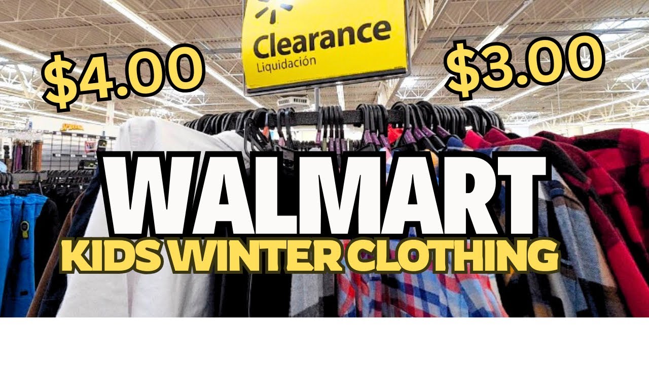 WALMART KIDS WINTER CLEARANCE CLOTHING HUGE DEALS YOU CANT BEAT!! 