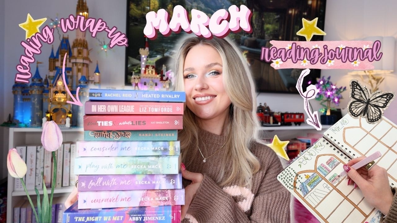 March reading wrap-up + updating my reading journal 📚