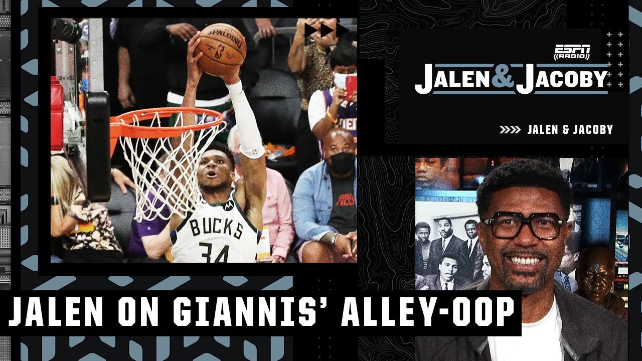 Jalen reacts to Jrue Holiday's lob to Giannis in Game 5: 'Sequence for the ages!' | Jalen and Jacoby