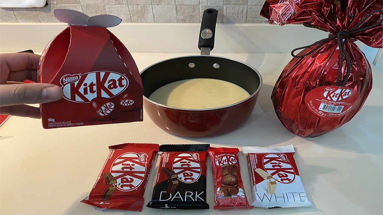 FIZ UM MEGA BRIGADEIRO COM TODOS OS KIT KAT'S DO MERCADO!!!