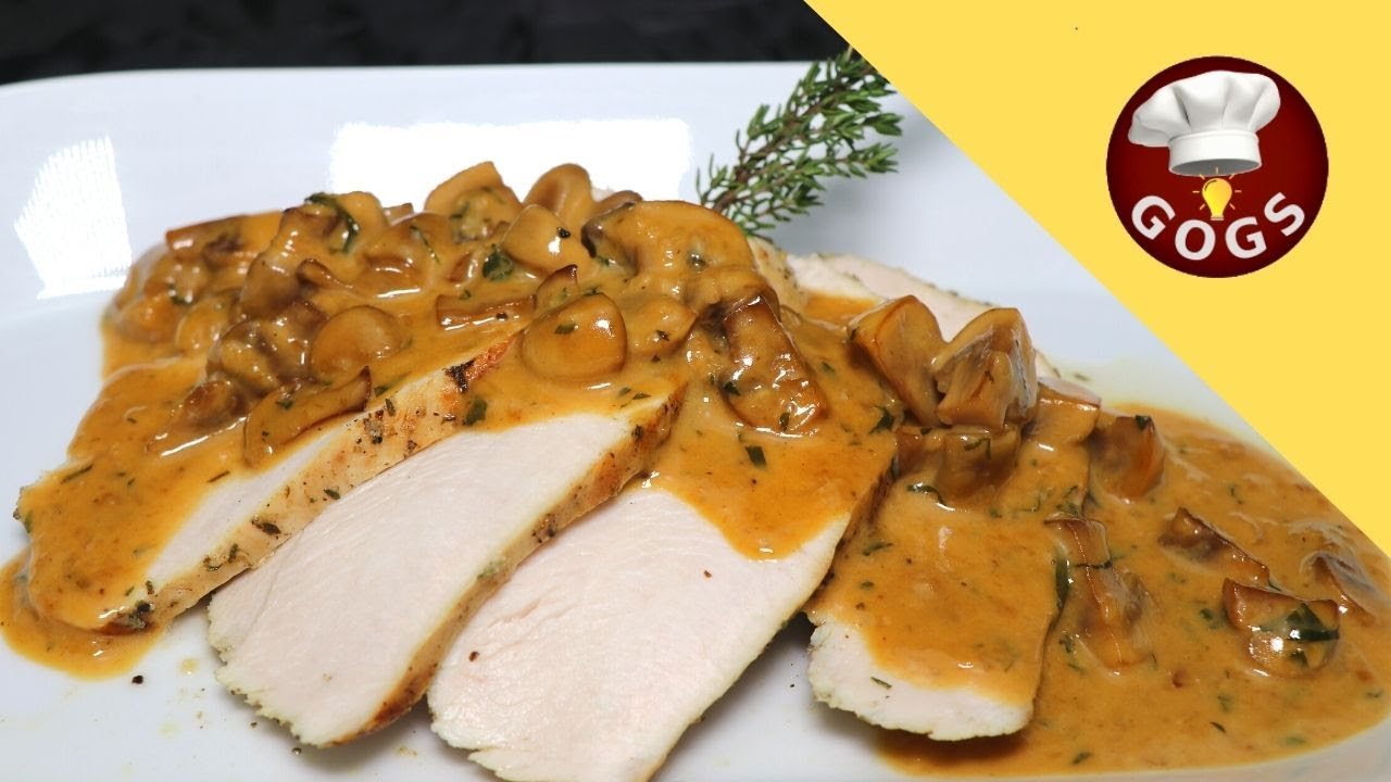 Šampiňónová omáčka k mäsu #recept #demiglace