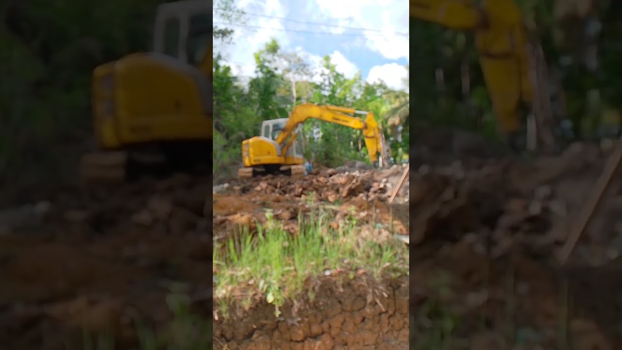 Front Yard, Backyard Expansion,Widening, Rented A Backhoe From Private Engineer property#Renovation