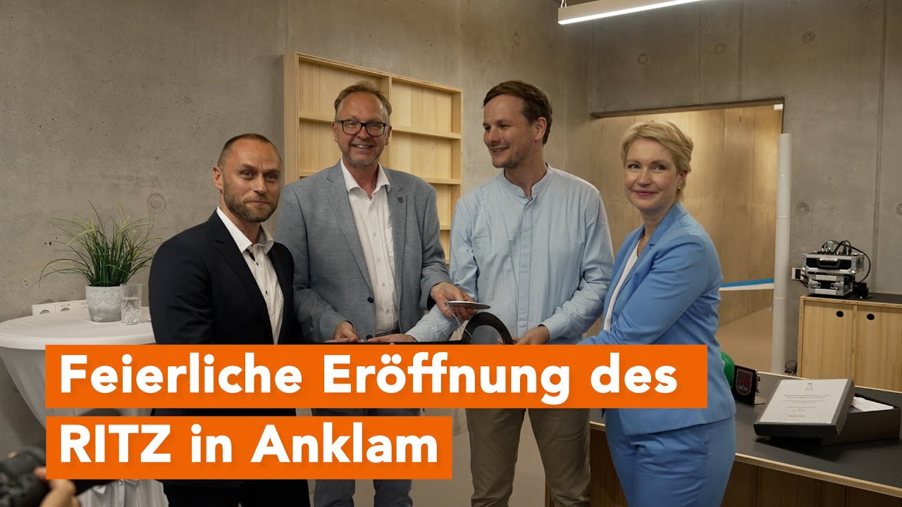 Feierliche Eröffnung des RITZ in Anklam