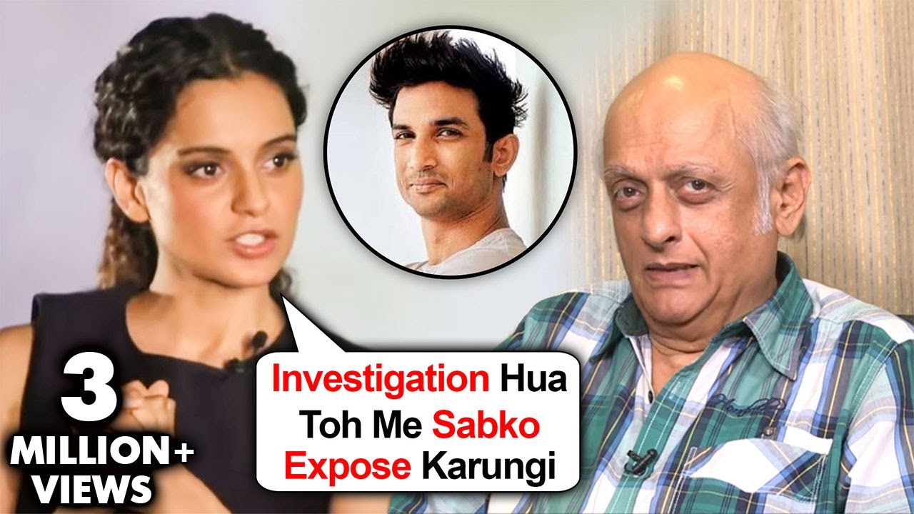 Kangana Ranaut REACTS To Mukesh Bhatt Comparing Sushant Singh Rajput To Parveen Babi