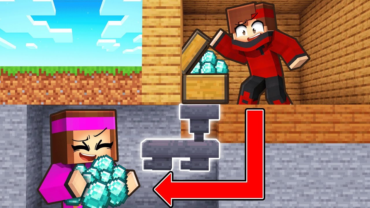 7 Façons de VOLER les DIAMANTS de votre CRUSH sur Minecraft !