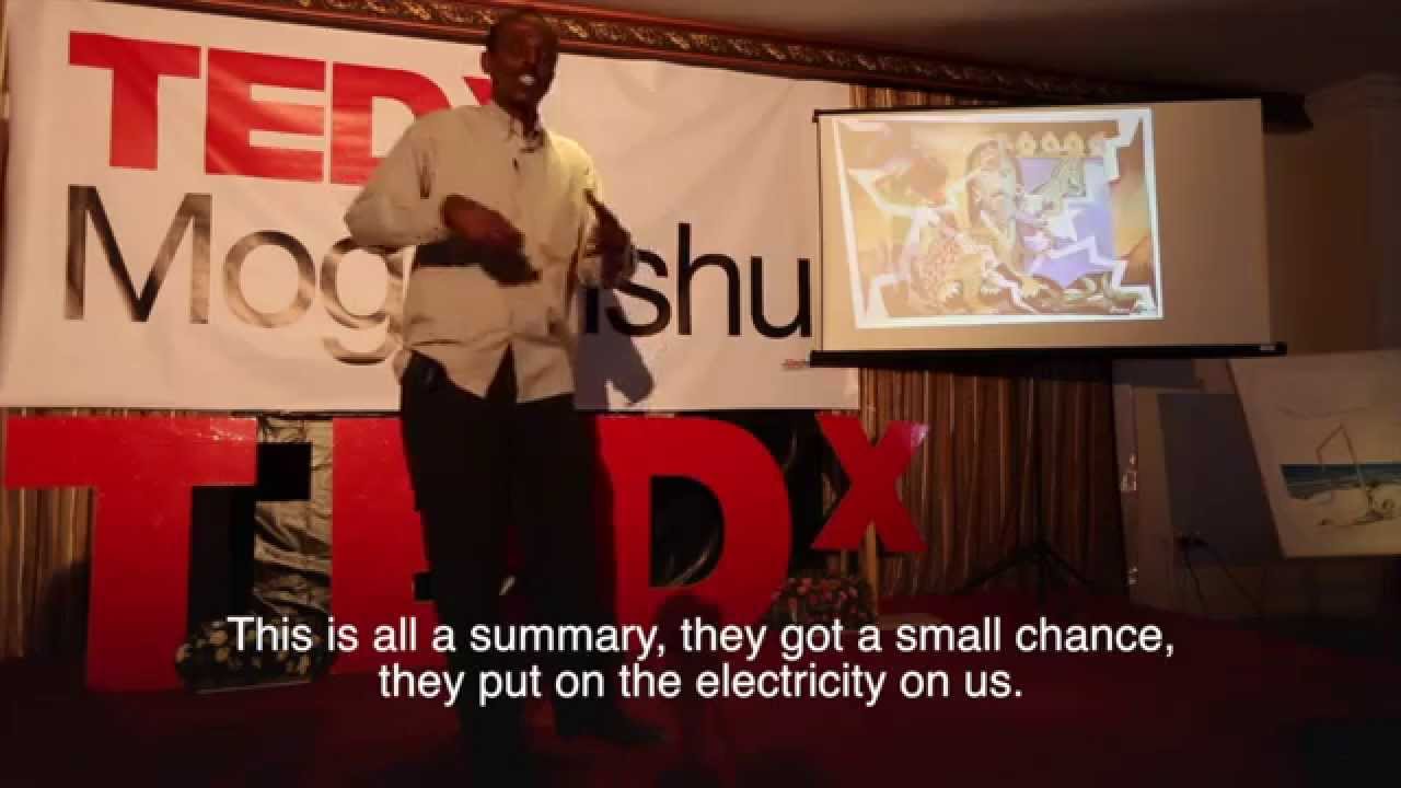 The history of Somalia in paintings | Aden Farah Affei | TEDxMogadishu