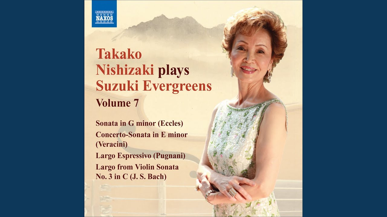 Violin Sonata in D Major, Op. 8, No. 3: Largo Espressivo