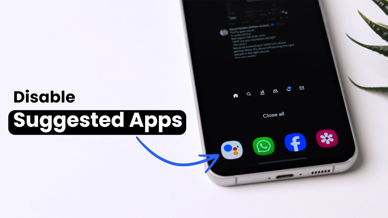 Как отключить рекомендуемые приложения на устройстве Samsung?