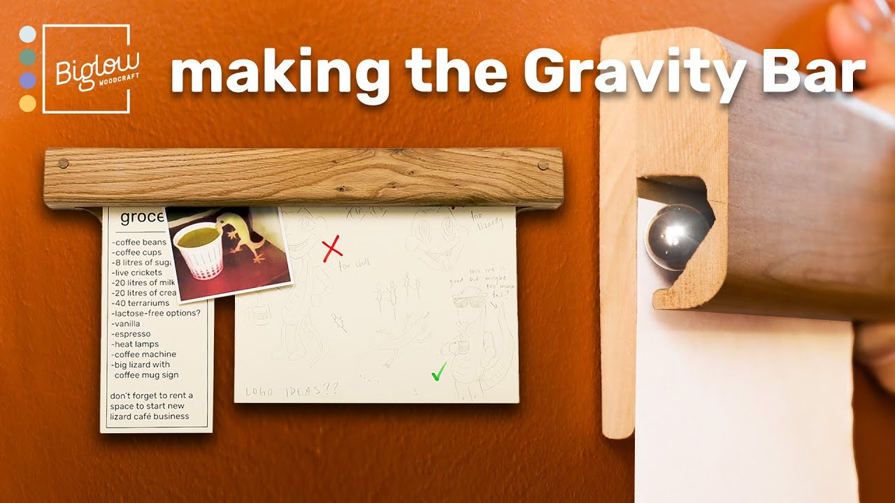 One Day Build: Gravity Bar, Our Innovative Paper Goods Holder