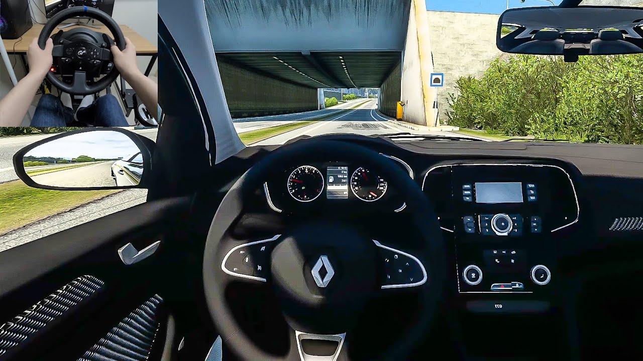 Euro Truck Simulator 2 - Renault Megane 4 [Steering Wheel Gameplay]
