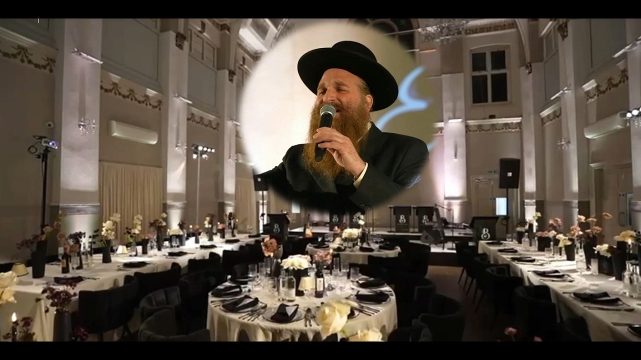 צביקה שר בשבע ברכות בלונדון .תקציר שבע ברכות