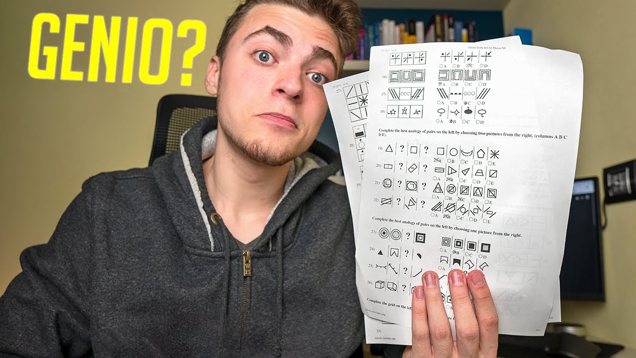 Ecco com'è fatto il test del QI (Mensa)