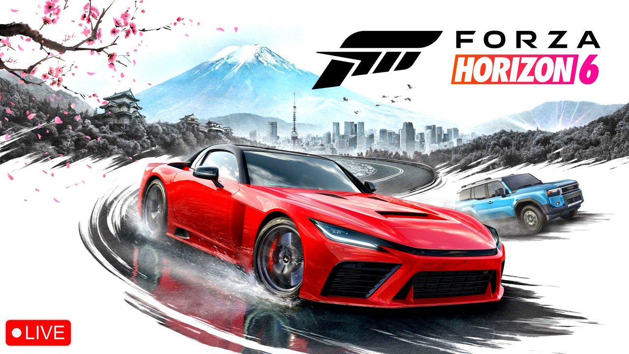 🔴FORZA HORIZON 6 LIVE STREAM | FIRST TIME PLAYING FORZA HORIZON 6 | LET'S PLAY THE STORY MODE