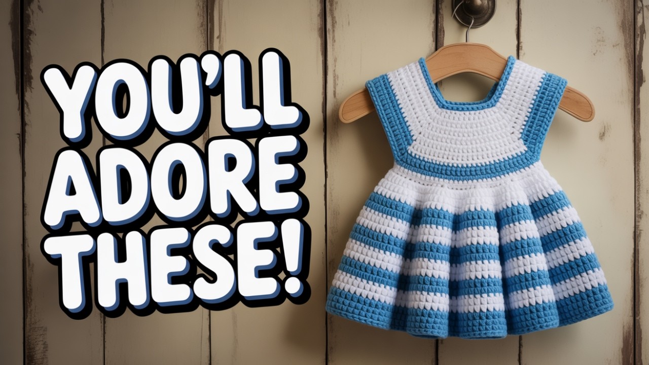 "Stunning Crochet Baby Frock Designs You'll Adore 